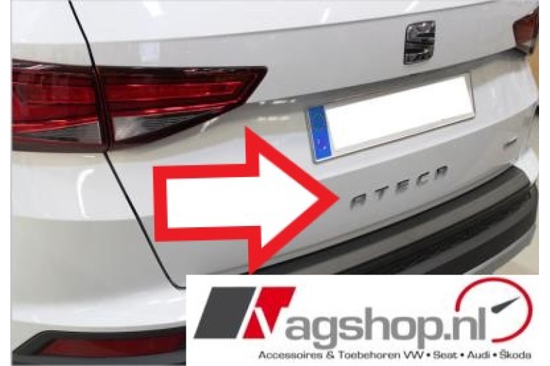 Seat Ateca Plak embleem achterkant 