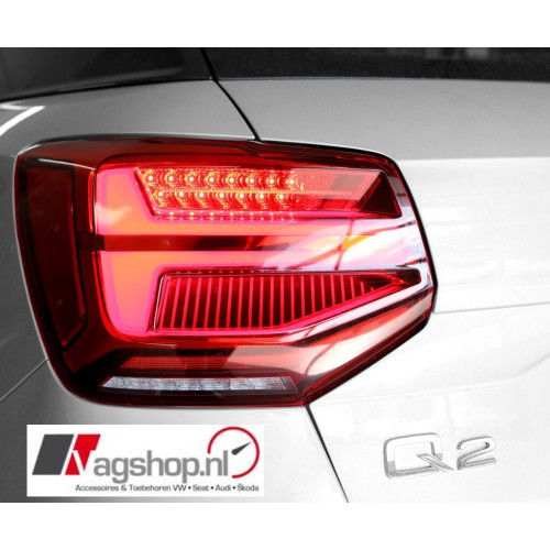 Audi Q2 LED Achterlichten met dynamisch knipperlicht - Compleet - 