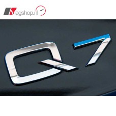 Audi Q7 Chroom Embleem Achter