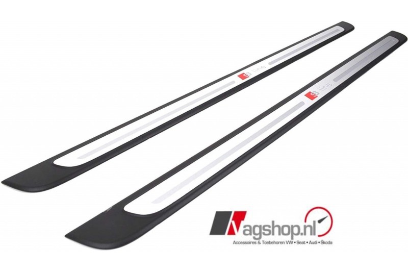 Audi A1 (8X) Slline instaplijsten-set -3drs- 