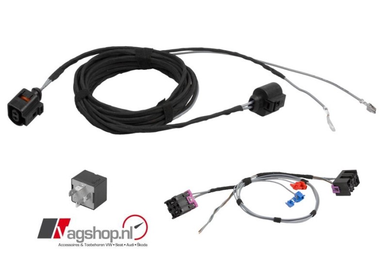 Audi A4 (B5) mistlamp kabelset met relais 