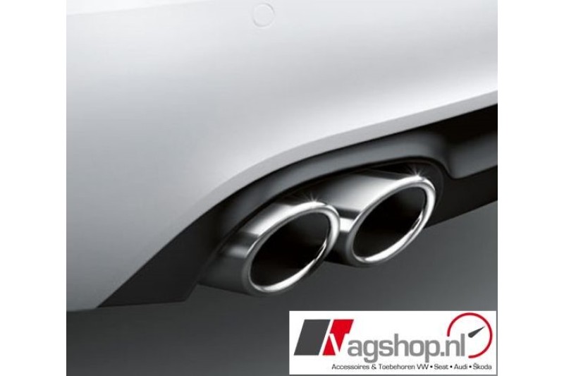 Audi A4 (B9) Uitlaatsierstukken Chroom