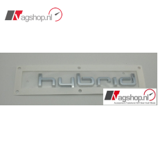 Audi Hybrid plak embleem
