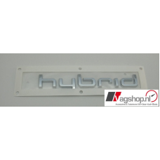 Audi Hybrid plak embleem