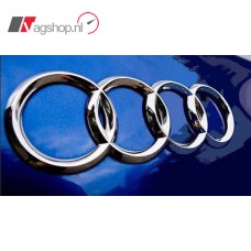 Audi A8 - Q5 - Q7 - R8 Ringen logo chroom achter 