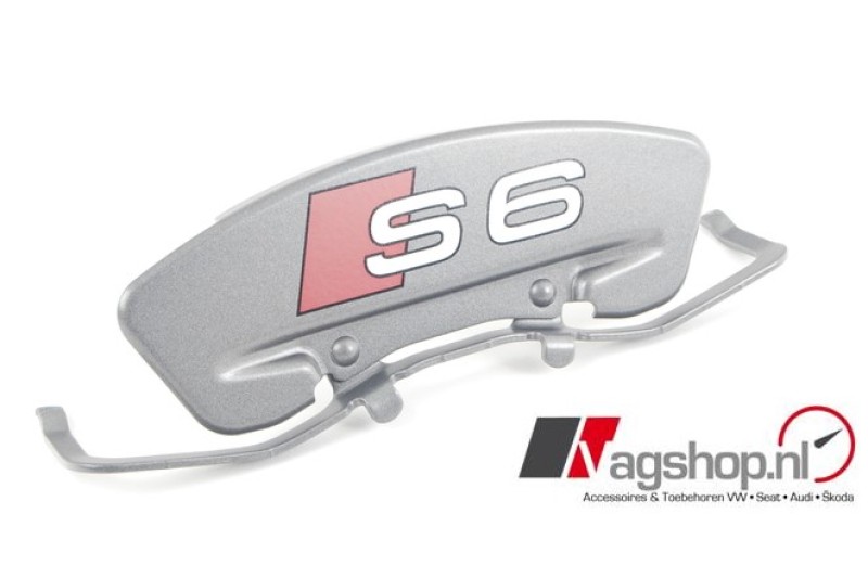Audi S6 (C6 4F) steunveer remklauw met S6 opdruk 