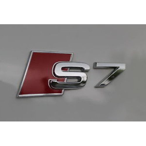 Audi S7 achter plakembleem 