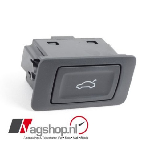 Audi A4/A6/A7/A8/Q3/Q5/Q7 Knop voor elektrische klepbediening soul (zwart)