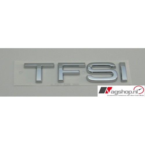 Audi A6 - S6 - A8 - S8 - Q5 - SQ5 - Q7 - SQ7 - TFSI-  plak-logo achterkant