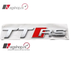 Audi TTRS (8J) TTRS plak embleem achterkant 