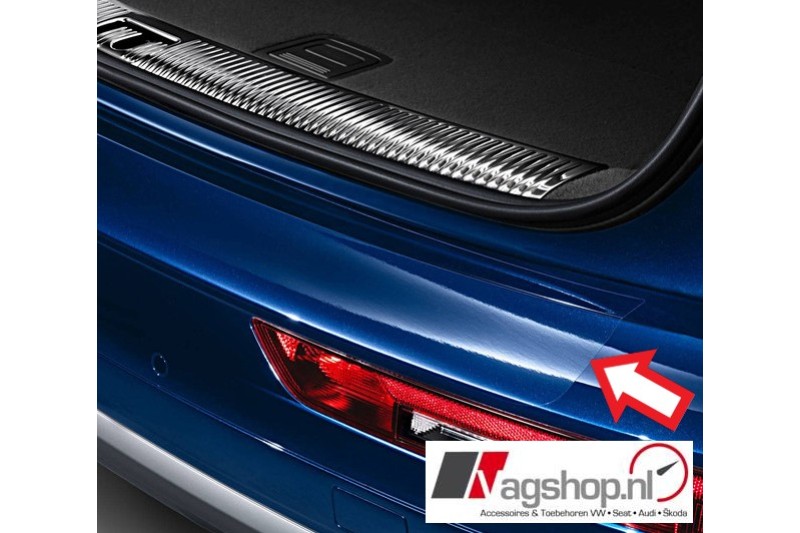Audi A1 (8X) transparante beschermfolie voor laadrand achterbumper