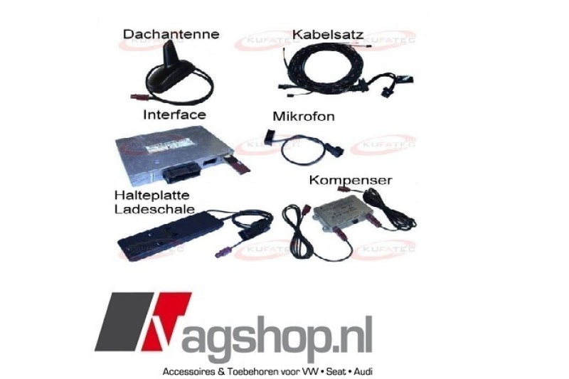Audi A3 8P/8PA/Cabrio bluetooth Handsfree set