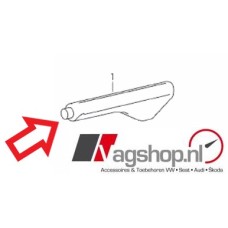 VW Caddy/Touran drukknop voor handrem - Aluminium -