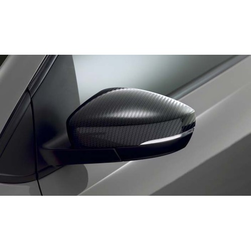 VW Polo 6R Carbon (optiek) spiegelkappen 