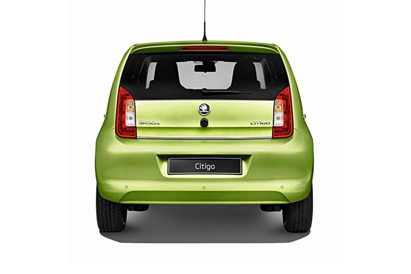 Škoda Citigo achterklepsierlijst chrome