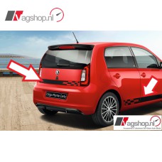 Skoda Citigo Monte Carlo decorfolie-set Deep Black - Links of rechts 