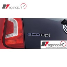 VW Up! ECO-UP! Embleem achterkant 