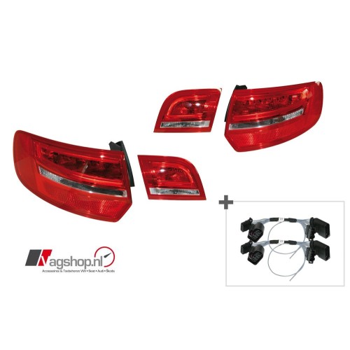 Audi A3 (8P) Sportback Facelift LED achterlichten-set  compleet 