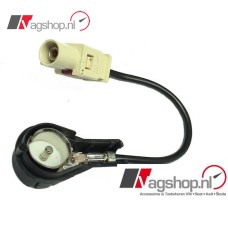 VW Golf 5/Passat Antenne adapter FAKRA - 50 Ohm ISO