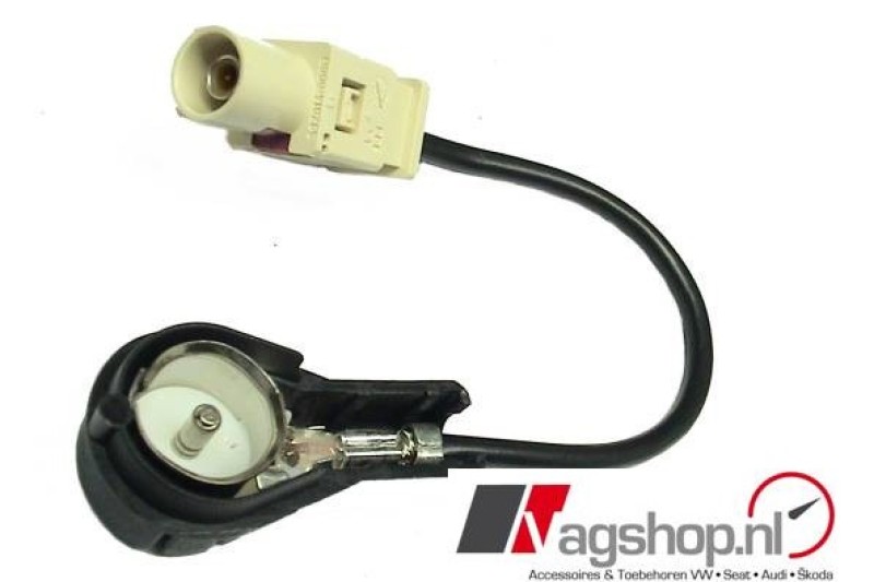 VW Golf 5/Passat Antenne adapter FAKRA - 50 Ohm ISO