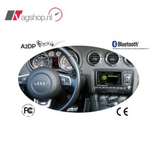 FISCON Handsfree Bluetooth "Basic-Plus" voor Audi, Seat - Muziek streamen en bellen -