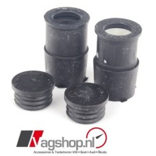 VW Transporter T5 & T6 / Audi geleiderbussen-set voor remzadel voorkant