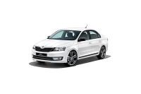 Škoda Rapid onderbumper sierlijst zwart