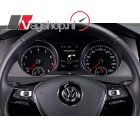 Golf 7 Navigatie-systeem Premium-Infotainment, Piano black