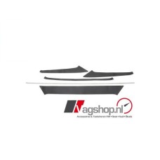 Volkswagen Golf 1 GTI achterklep sticker set 