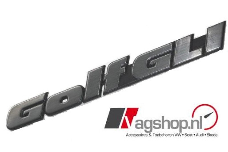 Volkswagen Golf 3 GLI embleem achterkant 