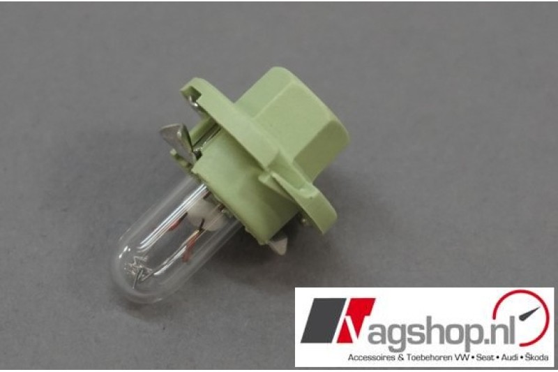VW Golf 3 kilometerteller gloeilampje voor tellerverlichting 12V/2W 