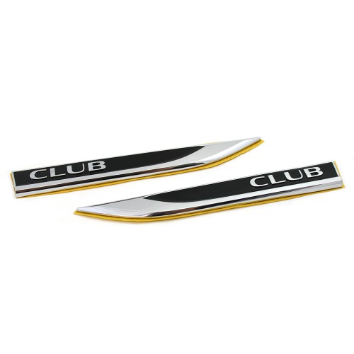 VW Golf 6/7 'CLUB' logo-set