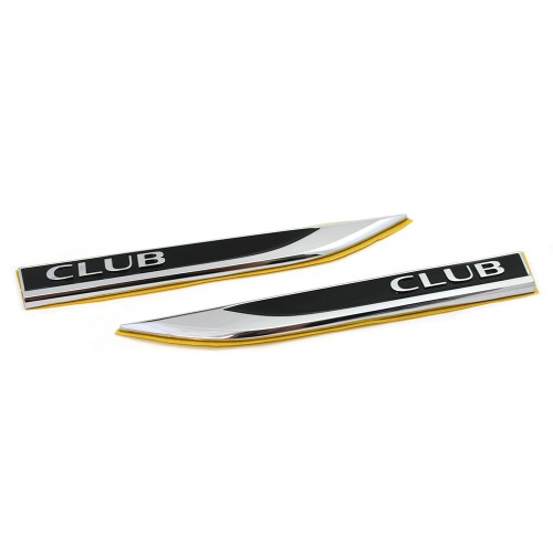 VW Golf 6/7 'CLUB' logo-set