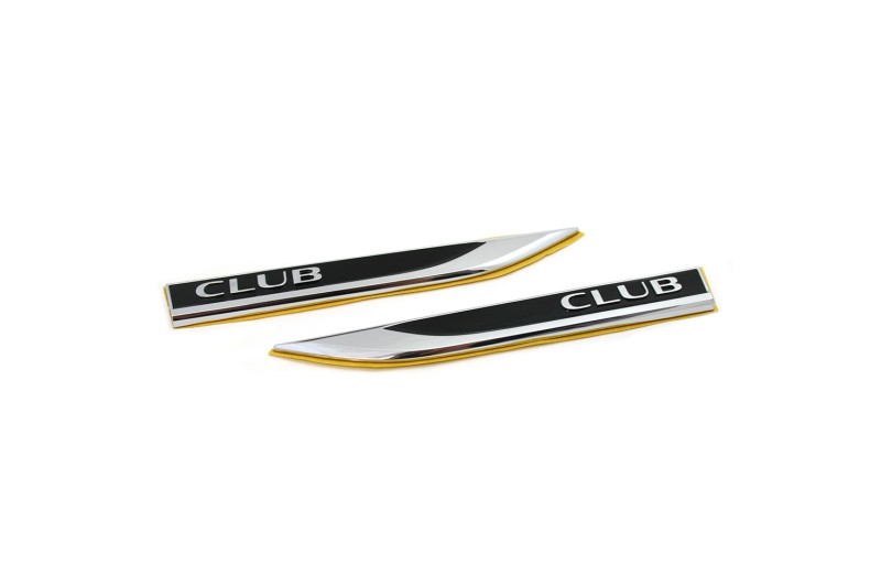 Volkswagen Golf 6/7 'CLUB' logo-set