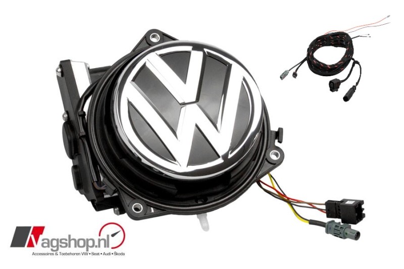 VW Passat (B8) Achteruitrijcamera set Highline - Embleem camera 