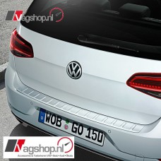 VW Golf 7 (5G) achterbumper beschermlijst -RVS look- 
