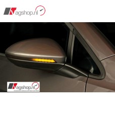 VW Golf 7 (5G en Facelift) Verdonkerde LED knipperlichtenset met Dynamisch knipperen 