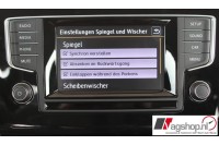 VW Golf 7 elektrisch inklapbare spiegelset 