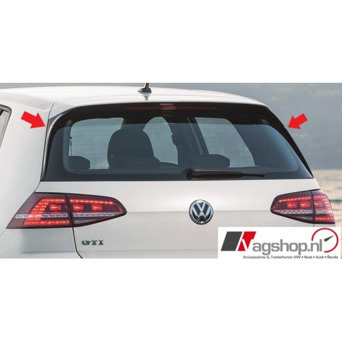 VW Golf 7 GTI/R-line kofferklepspoiler-verlenger-set 