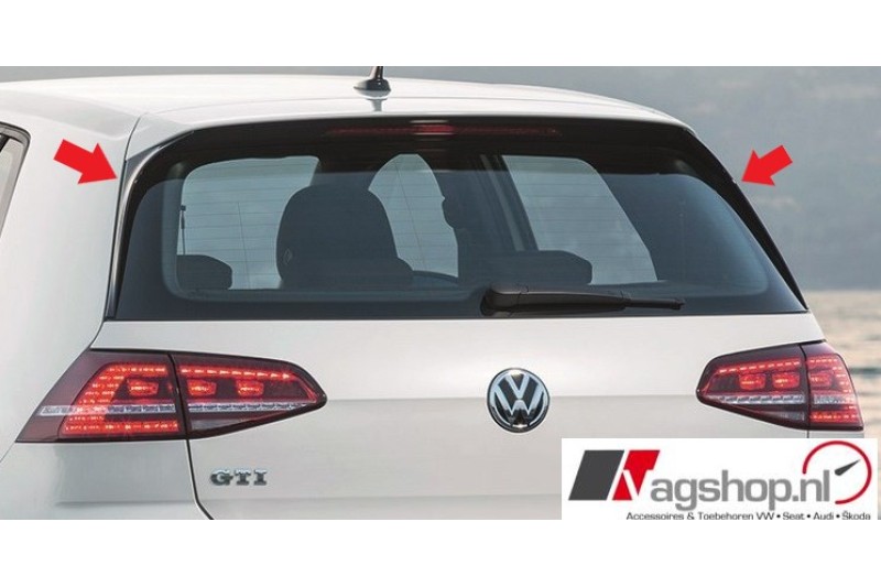 VW Golf 7 GTI/R-line kofferklepspoiler-verlenger-set 