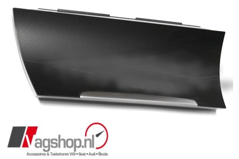 VW Golf 7 (5G) GTI Asbak afdekking - Matzwart- 