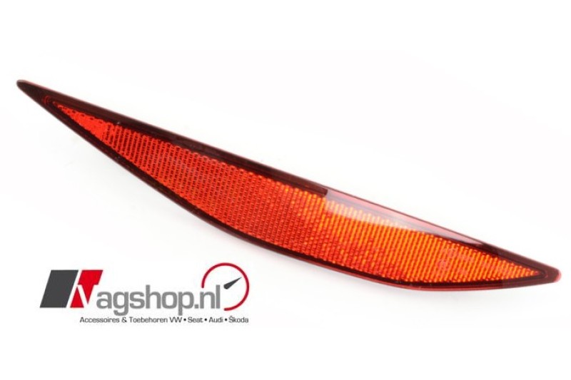 VW Golf 7 (5G) (ook GTI/GTD) achterbumper reflector Links