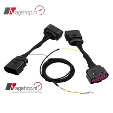 VW Golf 7 (5G) Bi-xenon (LED DRL) koplampombouw adapterset 