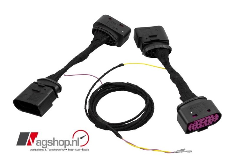 VW Golf 7 (5G) Bi-xenon (LED DRL) koplampombouw adapterset 