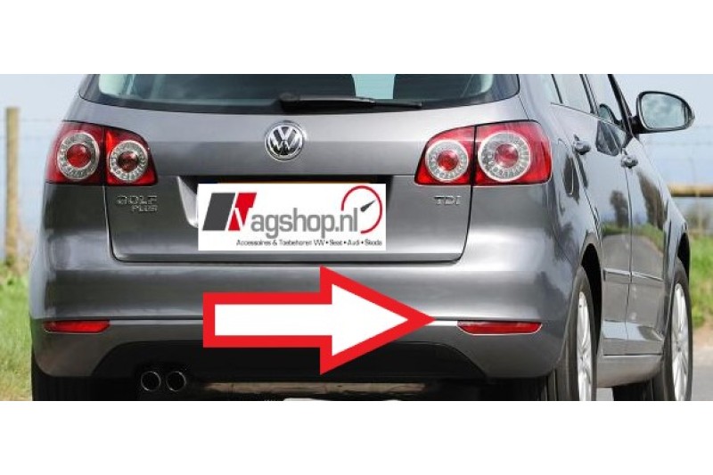 VW Golf 5 Plus/EOS terugstraler/reflector voor de achterbumper