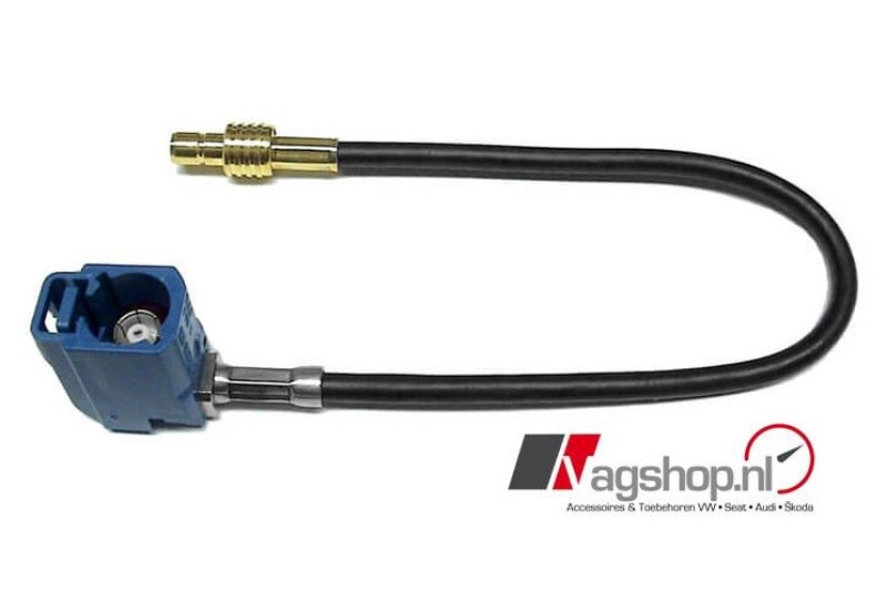 Audi GPS antenne-adapterkabel RNS-D naar RNS-E