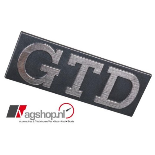 VW Golf 1 GTD grille embleem 