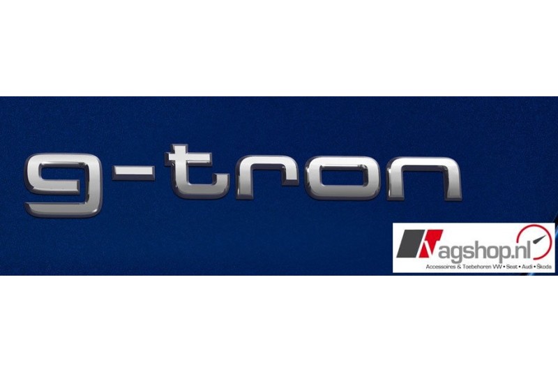 Audi A3/A4/A5 g-tron plak embleem achterzijde