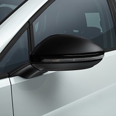 Volkswagen Golf 7 Spiegelkappen Hoogglans Zwart