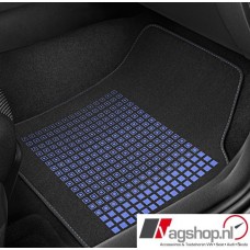 Seat Ibiza (6F) Velours mattenset Mystery Blue